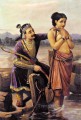 Ravi Varma Shantanu y Satyavati